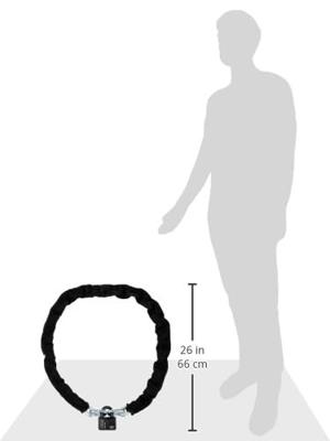 Kettingslot - ABUS - 37RK/70 + 14MKS180 - 180 cm ketting - 14 mm schakels - Dubbele vergrendeling - 2 sleutels
