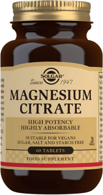 Solgar Magnesium Citraat Tabletten