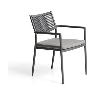 Kave Home Argasi tuinstoel Grafiet