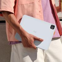 Toetsenbordhoes - Logitech - Flip Folio - Voor iPad en iPad Air 11-inch (M4 en M5) (M2 en M3) (5e generatie - 2024) - Lichtgrijs - thumbnail