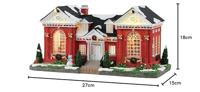 Lemax public library verlicht kersthuisje Norman Rockwell 2023 - thumbnail
