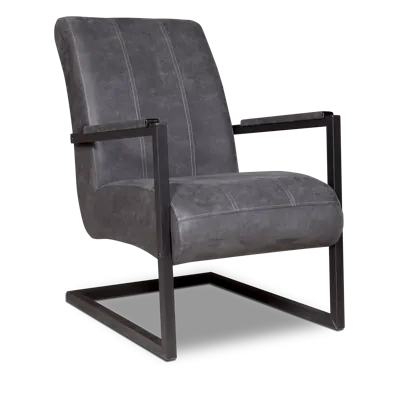 Fauteuil Richmond - Bull Anthracite Fauteuil Richmond - Bull Anthracite