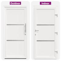 Voordeur Antraciet PVC - thumbnail