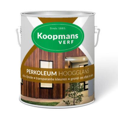Koopmans Perkoleum Hoogglans Transparant - Ebbenzwart