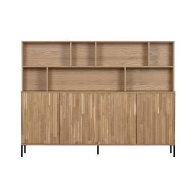 Woood Gravure wandkast naturel