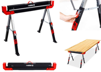 Meister Werkschraag (hoogte) verstelbaar van 61,8 - 82 cm, 300Kg - WU5258230 - thumbnail