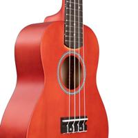 Cascha CUC102S concert ukelele set rood - thumbnail