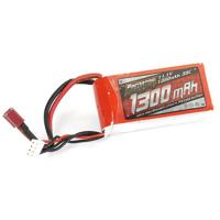 FMS - 11.1V 3S 1300Mah Lipo Battery (Fox/Rafale/F4D-1/A4/Asw28/Ez) - Deans Connector (FMS-BATT-11.1V-1300MAH) - thumbnail