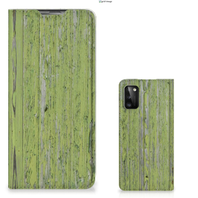 Samsung Galaxy A41 Book | Wallet Case | Green Wood Samsung Galaxy A41 Book | Wallet Case | Green Wood