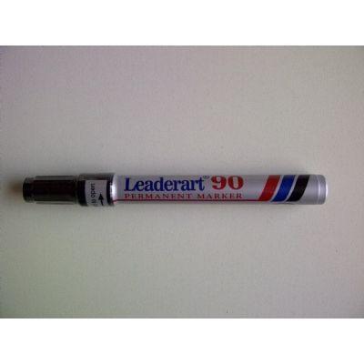 Leaderart 90 stift zwart beitel 1-5 mm