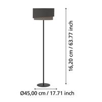 Stars of Light Schermerlamp cappuccinoManderline Ø 45cm - 39934 - thumbnail