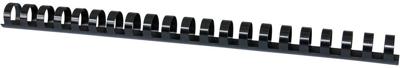 OFFICE products bindruggen, pak van 100 stuks, 16 mm, zwart