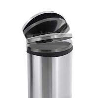 EKO Shell Bin Pedaalemmer 30L Mat RVS - thumbnail