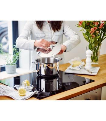 Beka Kookpan Maestro RVS met deksel ø 16 cm / 1.1 liter - geschikt voor alle warmtebronnen