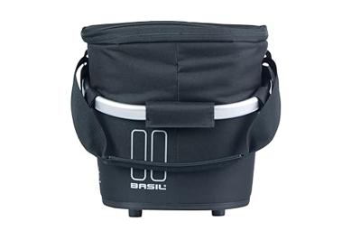 Basil Fietsmand classic carry all iso met mik bevestiging 18 liter 38 x 21 x 27 cm - zwart Basil Fietsmand classic carry all iso met mik bevestiging 18 liter 38 x 21 x 27 cm - zwart