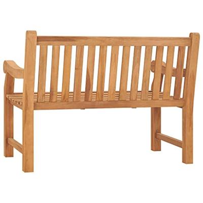 Tuinbank 114 cm massief teakhout