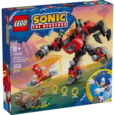 LEGO Sonic the Hedgehog Knuckles vs. Dr. Eggman Egg Crusher mecha 77005