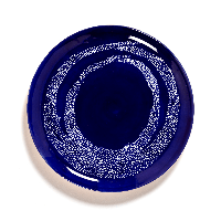 SERAX - Feast by Ottolenghi - Bord L 26x26cm Lapis Lazuli Swirl-D - thumbnail