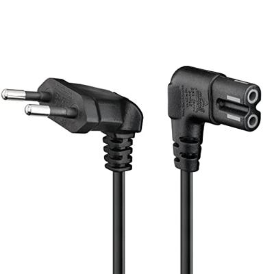 goobay Eurostekker > C7 90° kabel