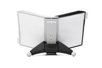 Durable Tafelstandaard | kunststof zwart/grijs | 10 zichtpanelen DIN A4 | met profielframe | 1 stuk - 563222 563222 - thumbnail