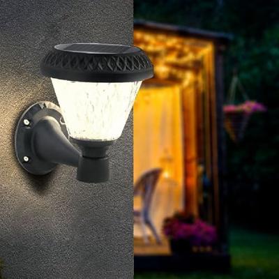 V-TAC VT-969 Solar Wandlamp - IP44 - Zwart - 0.8W- 75 Lumen - 3IN1