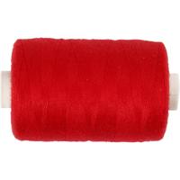 Creativ Company Naaigaren, rood, 1000 m/ 1 rol - thumbnail