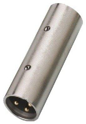 Monacor NTA-112 Audio Adapter [1x XLR-stekker - 1x XLR-stekker]