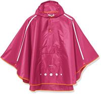 Playshoes regenponcho met tas Paars-XL - thumbnail