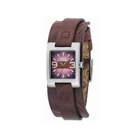 Horlogeband Fossil JR9515 Onderliggend Leder Bruin 12mm - thumbnail