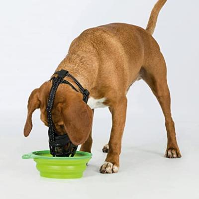 TRIXIE MUILKORF MUZZLE FLEX SILICONE ZWART XL 37X39 CM