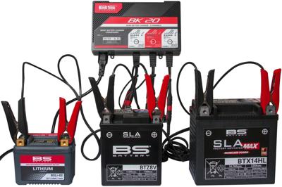 BS-BATTERY acculader "bk20 multiple chargers. bk20 bs-charger 3x2.0a