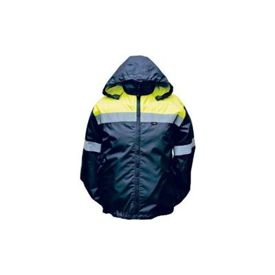4-ACT reflecterende regenjas rain jacket size l blue/y/reflex