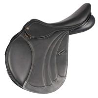 Pessoa Tomboy springzadel zwart maat:17,5 - thumbnail