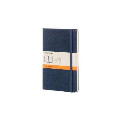 Notitieboek Moleskine large 130X210mm lijn hard cover sapphire blue | 6 stuks