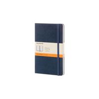 Notitieboek Moleskine large 130X210mm lijn hard cover sapphire blue | 6 stuks - thumbnail