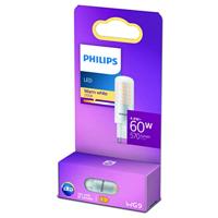Philips LED 77407300 LED-lamp Energielabel E (A - G) G9 Stiftfitting 4.8 W = 60 W Warmwit (Ø x h) 1.9 cm x 6 cm 1 stuk(s) - thumbnail