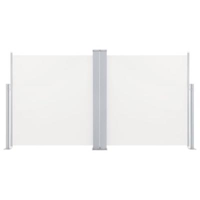 Windscherm uittrekbaar 120x600 cm crme Windscherm uittrekbaar 120x600 cm crme