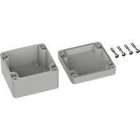 TRU COMPONENTS TC-9065444 Outdoorbehuizing 82 x 80 x 55 Polycarbonaat Grijs-wit (RAL 7035) 1 stuk(s) - thumbnail