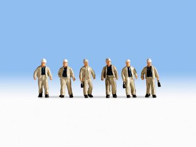 NOCH 15042 H0 Mijnwerkers figuren Staand, Geverfd NOCH 15042 H0 Mijnwerkers figuren Staand, Geverfd