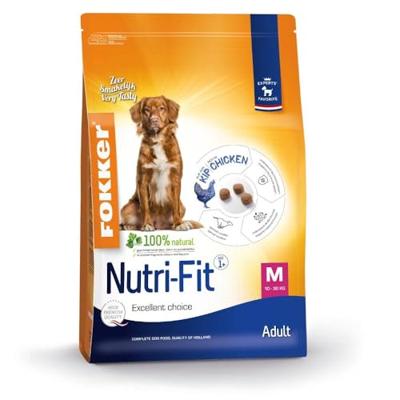 Fokker Nutri-Fit M hondenvoer 2 x 13 kg