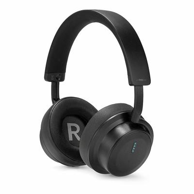 LINDY LH900XW Over Ear koptelefoon Draadloos Zwart Noise Cancelling Headset, Volumeregeling, Zwenkbare oorschelpen