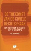 De toekomst van de civiele rechtspraak (Paperback) - thumbnail