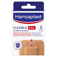 Hansaplast Flexible XXL 6 x 9cm 5 Stuks - thumbnail
