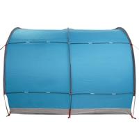 Fietstent met dak met opslag Blauw 256 x 222 x 182 cm - thumbnail