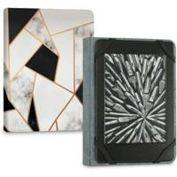 Subblim Universele beschermhoes voor e-book, marmer, zwart, compatibel met e-books tot 15,2 cm (6 inch), met elastische sluiting, ergonomisch en licht, meerkleurig - thumbnail