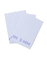 HEMA Schriften A4 geruit 5mm blauw - 3 stuks - thumbnail