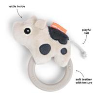 Done By Deer rammelaar/bijtring dotti beige - thumbnail