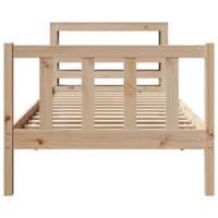 Bedframe zonder matras massief grenenhout 75x190 cm - thumbnail