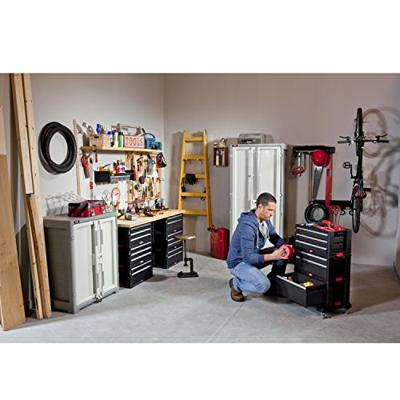 KETER 237790 Gereedschapskist (leeg) Zwart