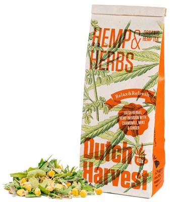 Hemp & Herbs - Hennep & Kruidenmix thee 40 gram - Dutch Harvest losse thee